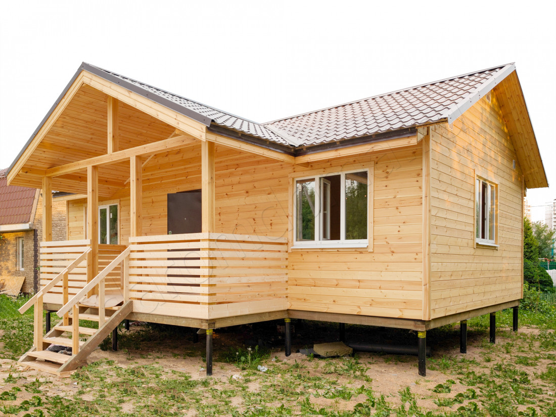 Каркасный дом в СНТ Эксплуатационник