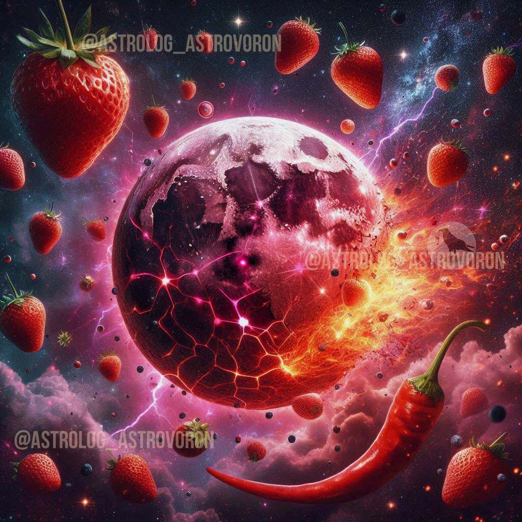 Полнолуние в Стрельце. Иллюстрация создана автором канала АстроВорон. Мистерии Зодиака (с)