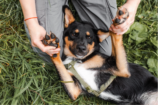 Деймонд демонстрирует правильную технику для релакса.

