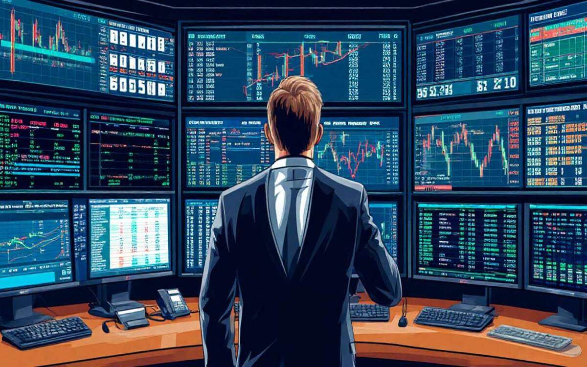    Китайские акции резко упали на фоне опасений вокруг торговых переговоров с США Иллюстрация: нейросеть «Шедеврум»