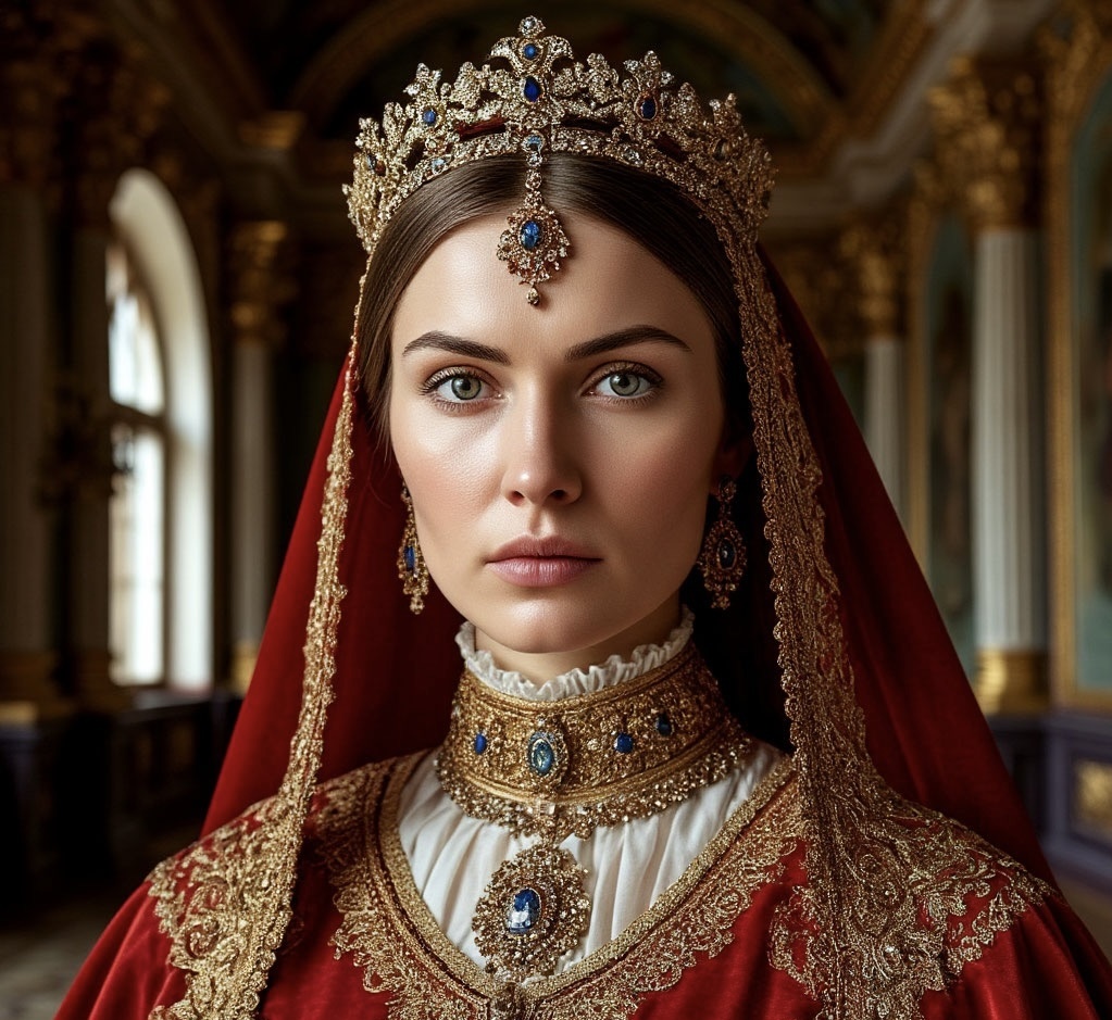 Реконструкция портрета Мономахини