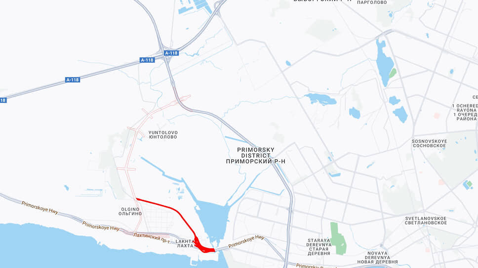 М-32 будет связана с М-49, немного севернее точки их пересечения от М-49 на запад пойдет будущая трасса М-1 — полноценный дублер Приморского шоссе, который дойдет до туристического кластера «Санкт-Петербург Марина» в Горской.📷Фото: АО «ВАД»