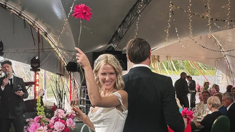 Кадр со свадьбы Анны Слю. Фото: Instagram*/annaslu