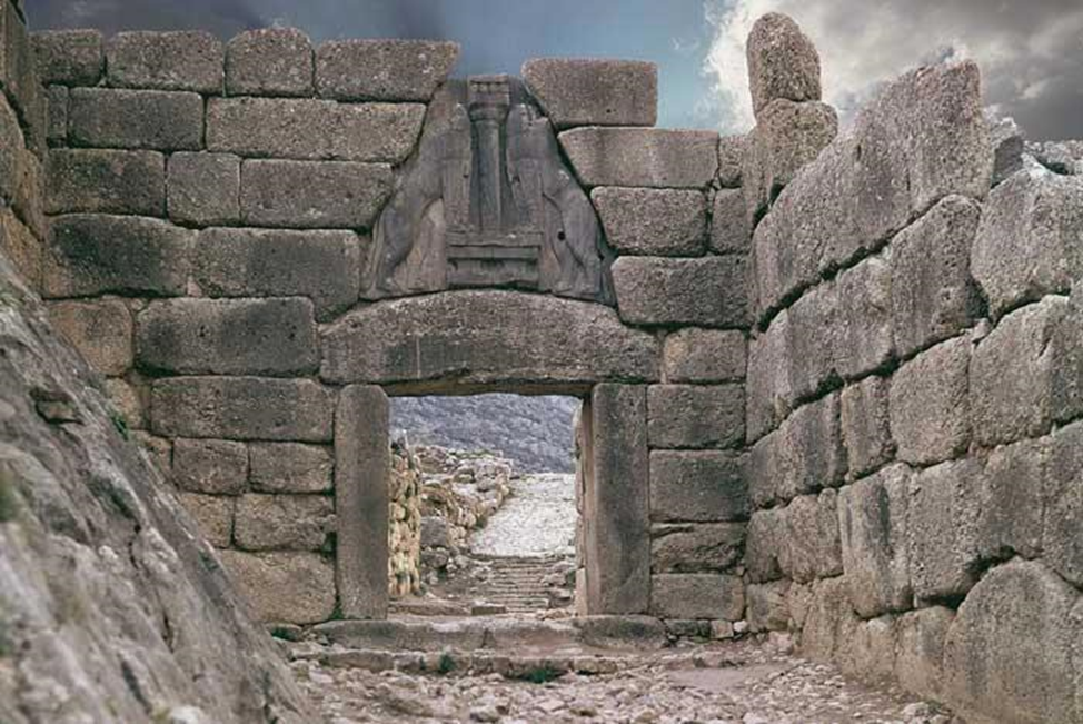 Циклопические стены и “Львиные ворота” Микен