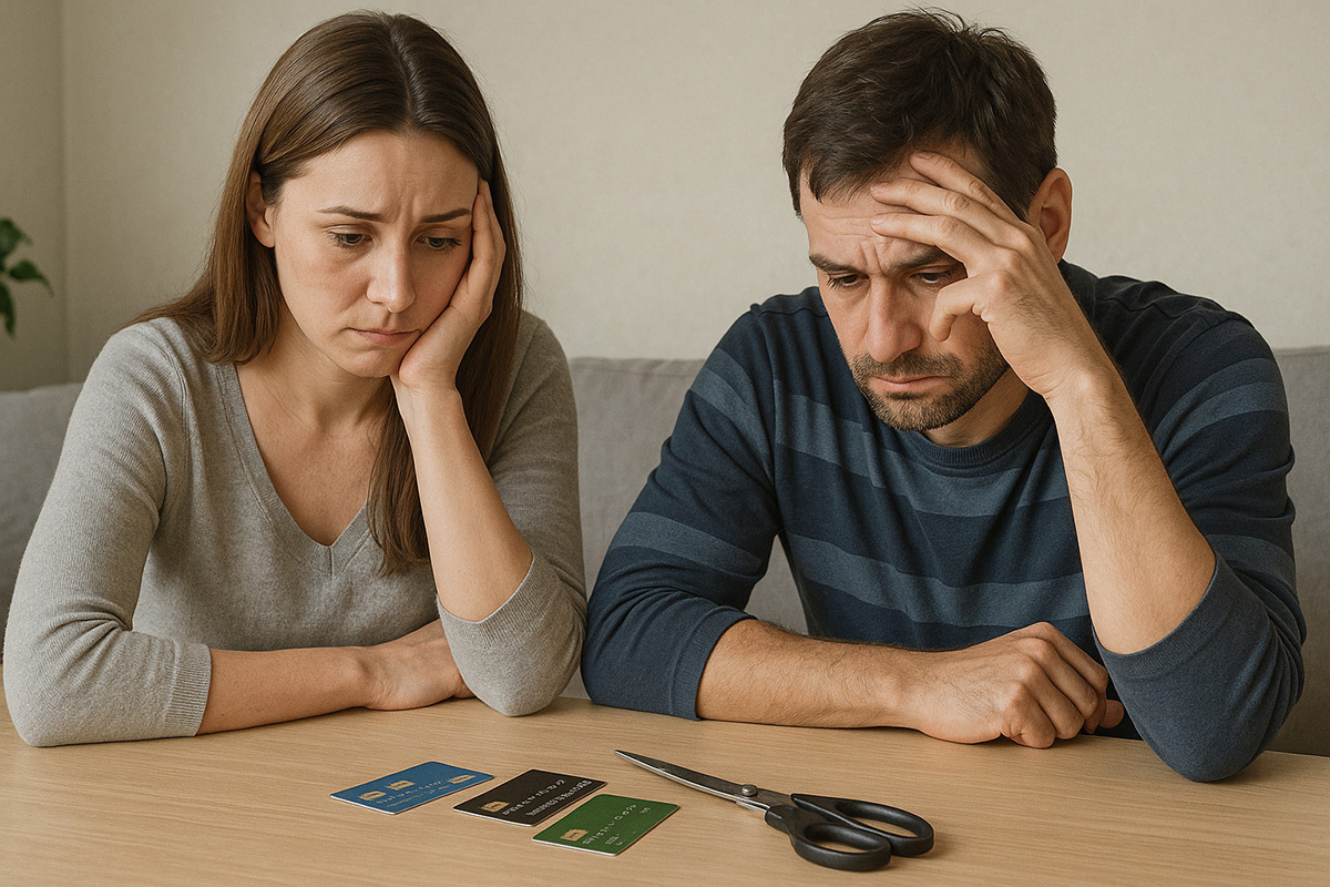    «Завязать» с кредитами не легче, чем с другими вредными привычками — понадобятся сила воли и работа над собой. Источник: нейросеть