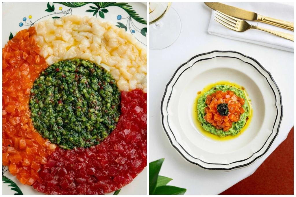 Блюда в ресторане «Юг 22»