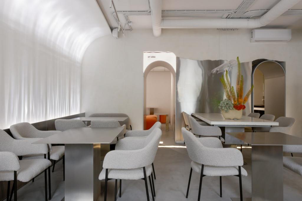 Интерьер кафе Svet