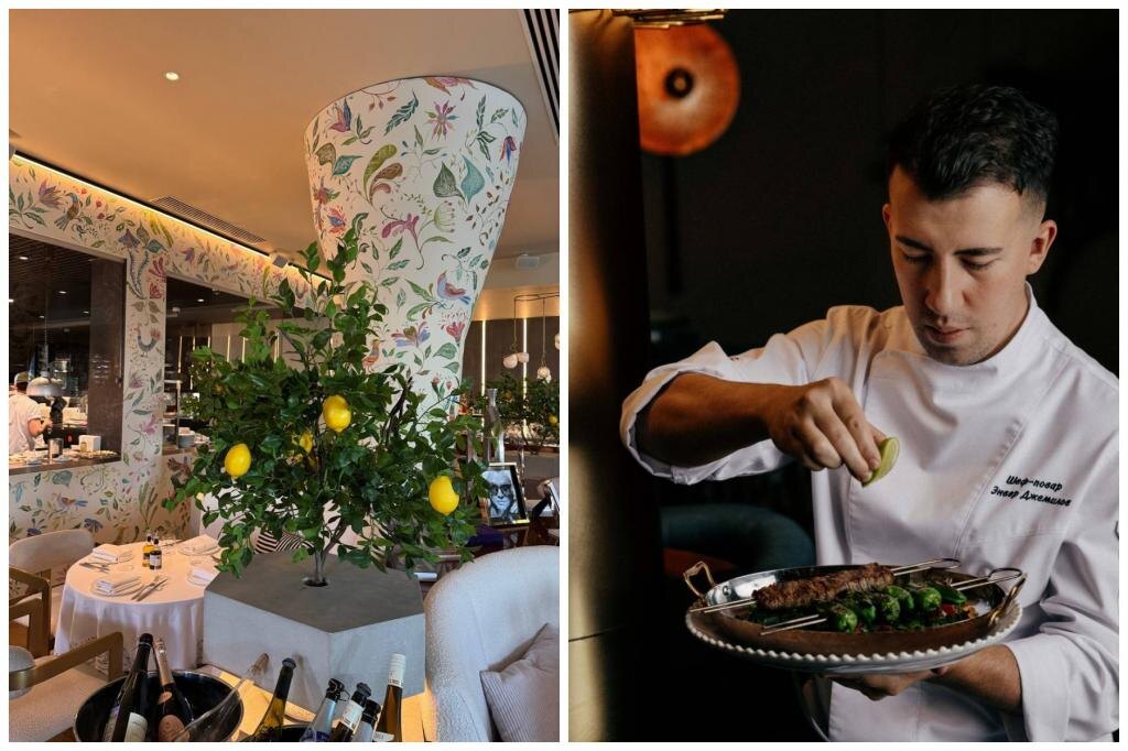 Интерьер и бренд-шеф ресторана «Юг 22»