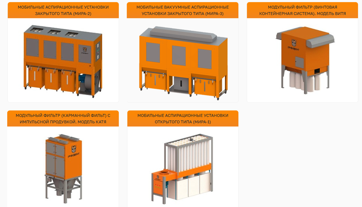 Наша продукция. Можно выбрать для любого производства.