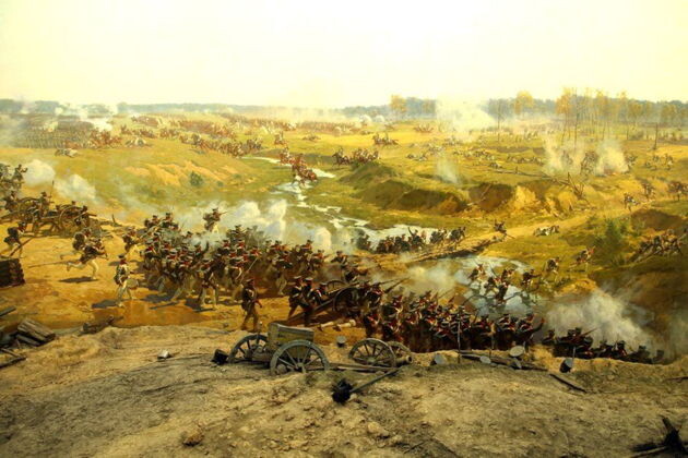 Часть экспозиции музея «Бородинская битва». Источник: https://tripse.ru/