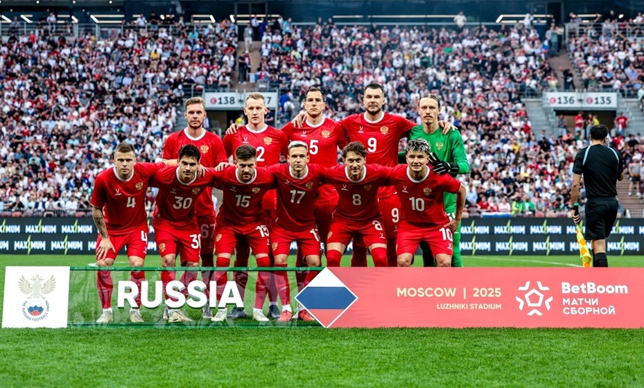    Назван стартовый состав сборной России на матч с Белоруссией. Фото: РФС