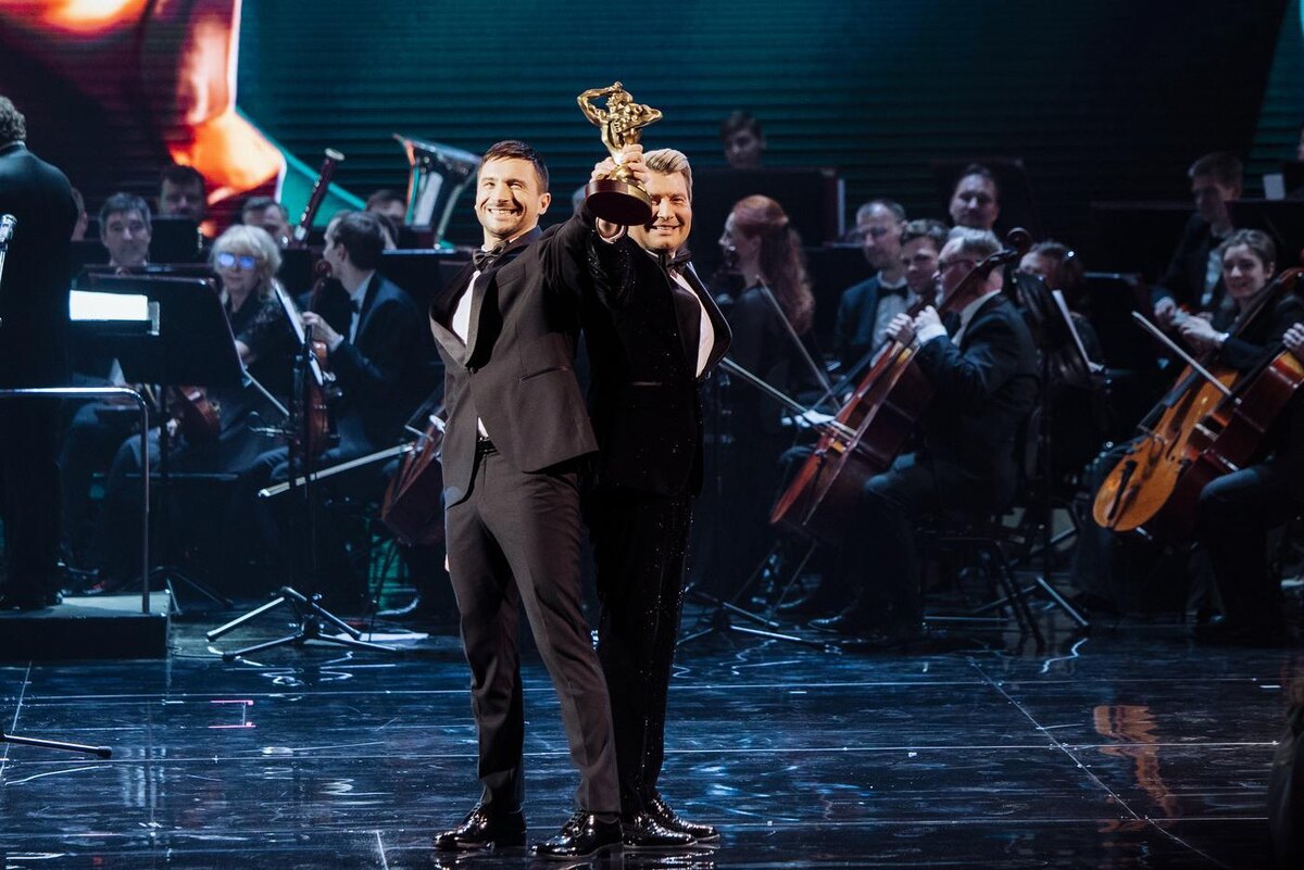 Сергей Лазарев и Николай Басков впервые получили награду на "ТЭФИ", но её пришлось поделить. Предоставлено Фондом Академии российского телевидения