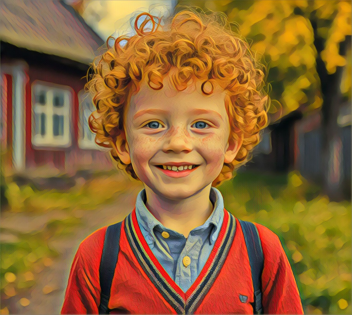 Платон мечтает, как он будет учиться в школе