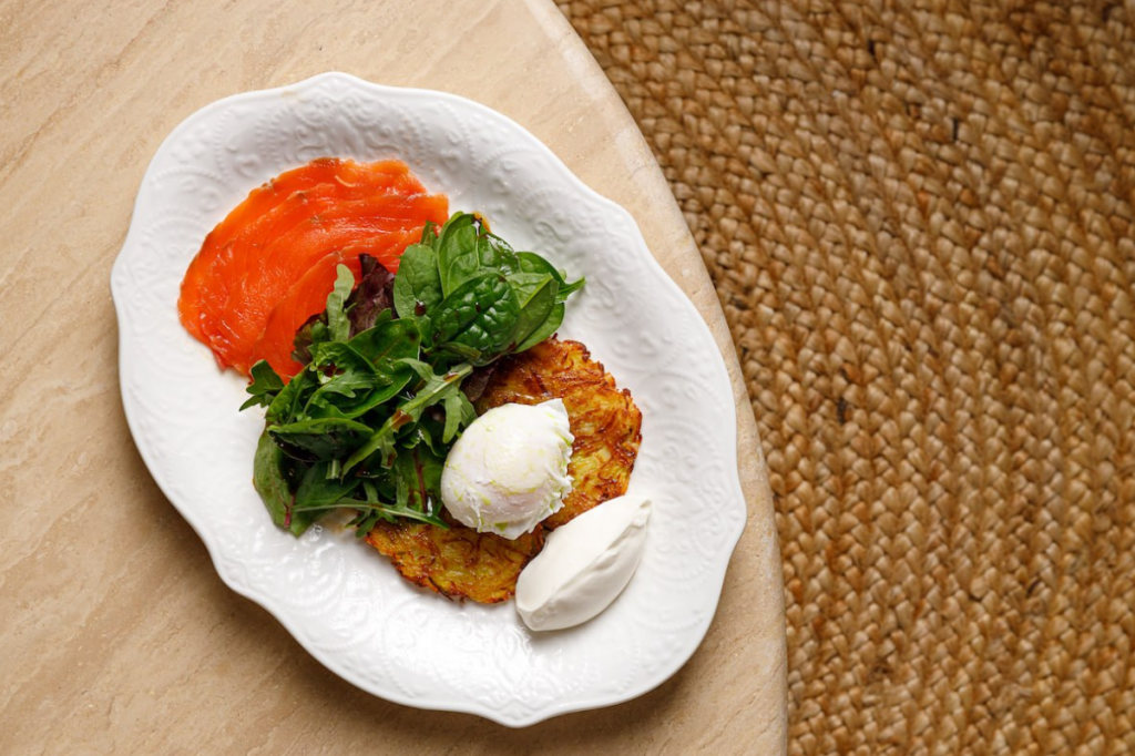 Драники в кафе Look Up