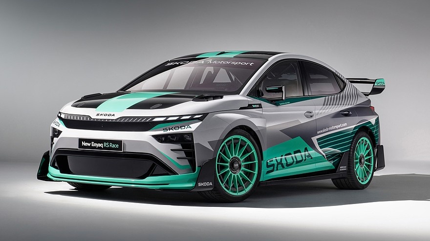    На фото: концепт Skoda Enyaq RS Race