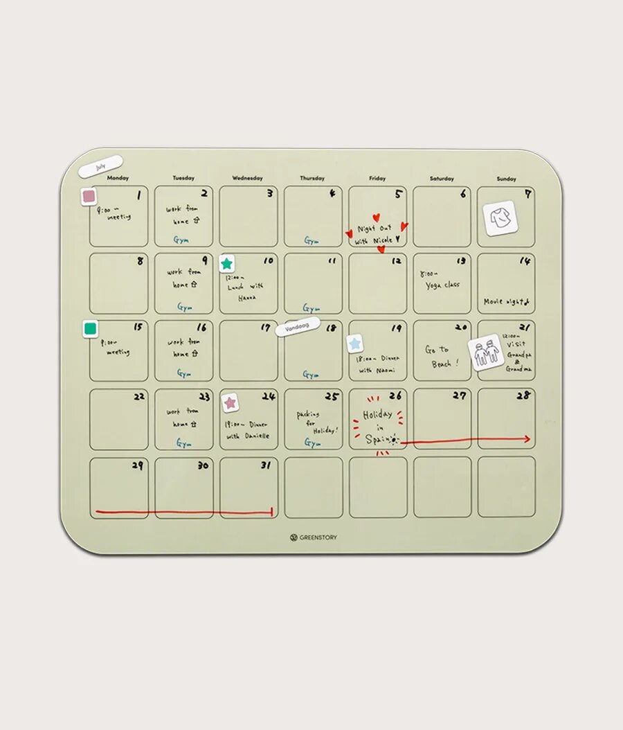 Многоразовые стикеры для заметок в виде досок