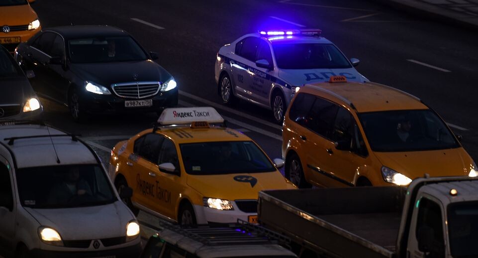    Вечерние пробки в Москве / Медиасток.рф