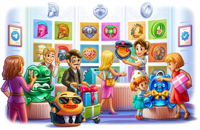 Телеграмм магазин подарков и ништяко