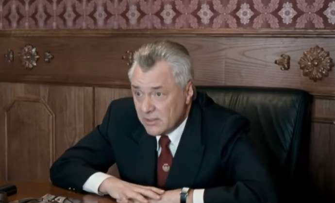 Вячеслав Тельнов в фильме "Кочегар"