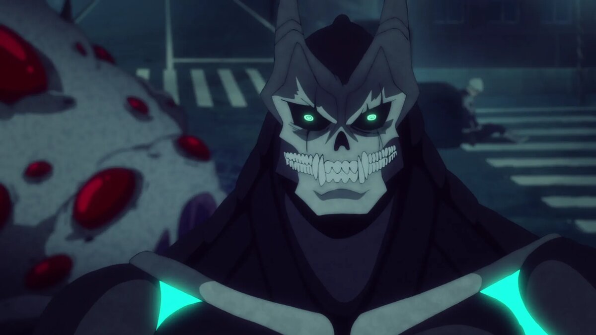 Кадр из аниме «Кайдзю № 8»   📷