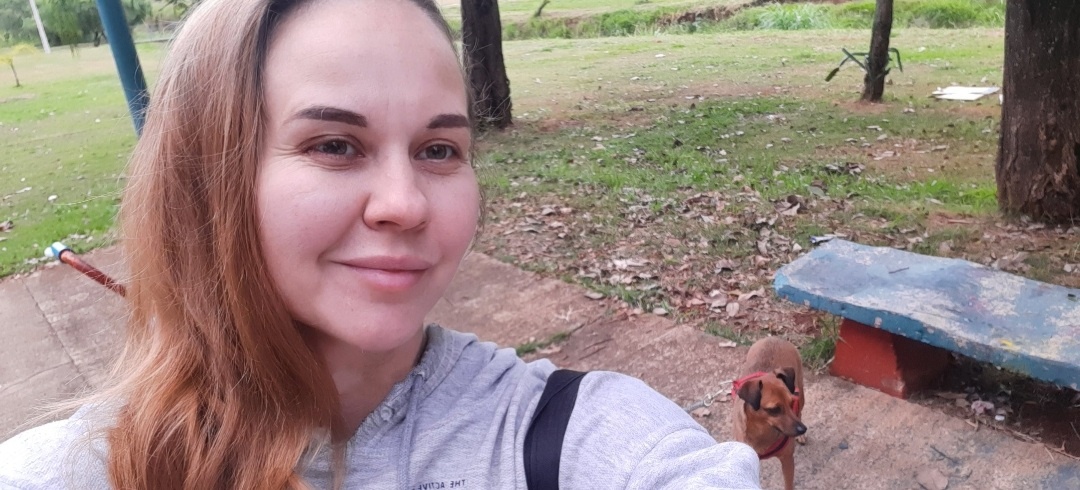 Я и моя Лили.