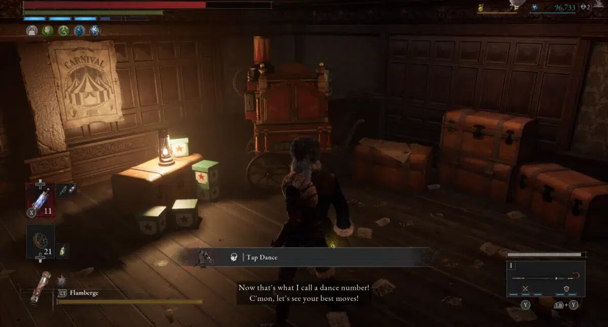    Награда №1: Жест «Чечётка»