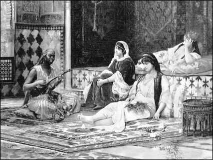 Гарем Османского султана. Изображение из открытых источников