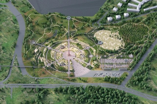    Таакой мемориал в память о подвиге солдат скоро появится в Петербурге. Фото: Администрация Санкт-Петербурга