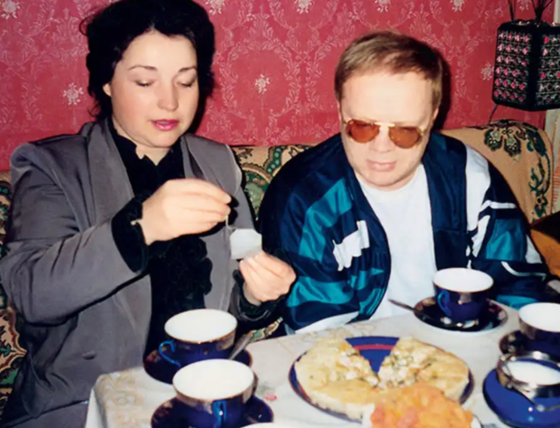 Николай Годовиков с женой