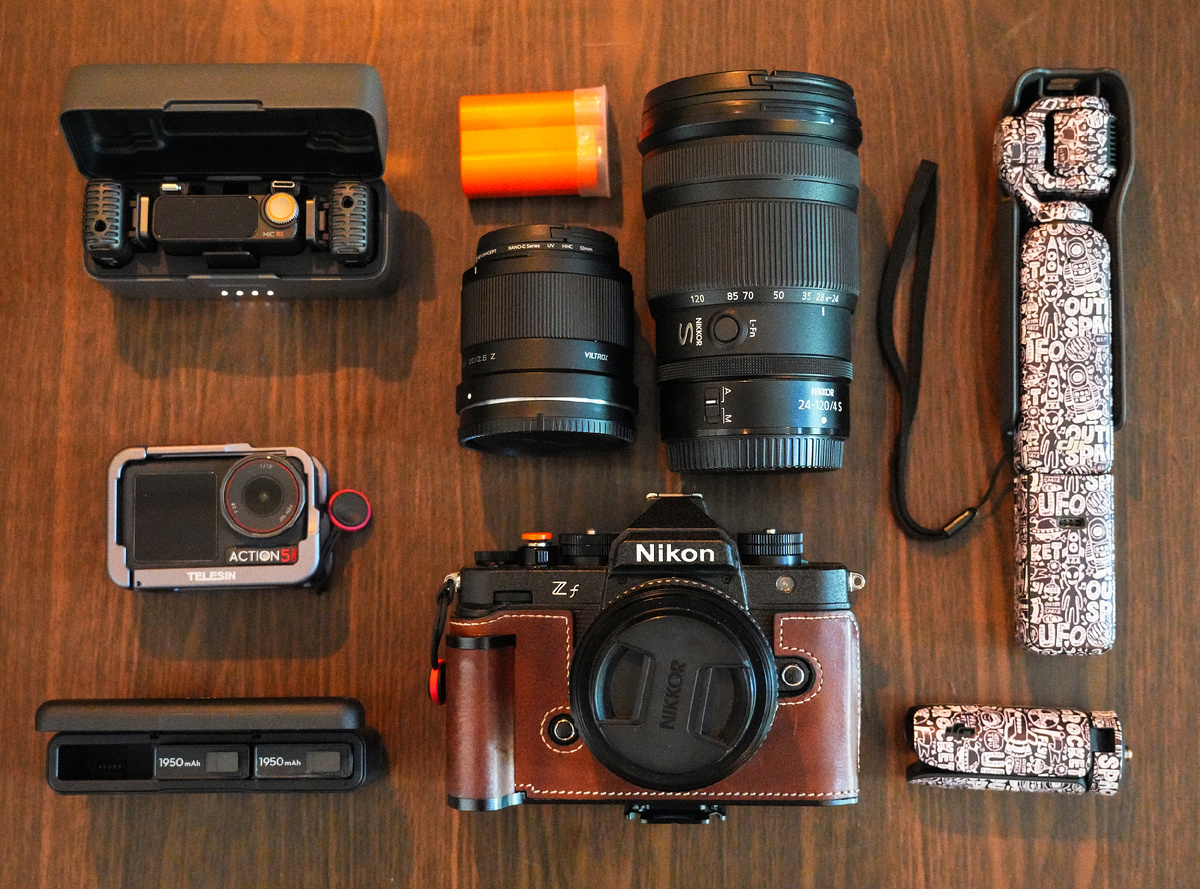 Съемочное оборудование для путешествия по Лене из Якутска в Тикси.