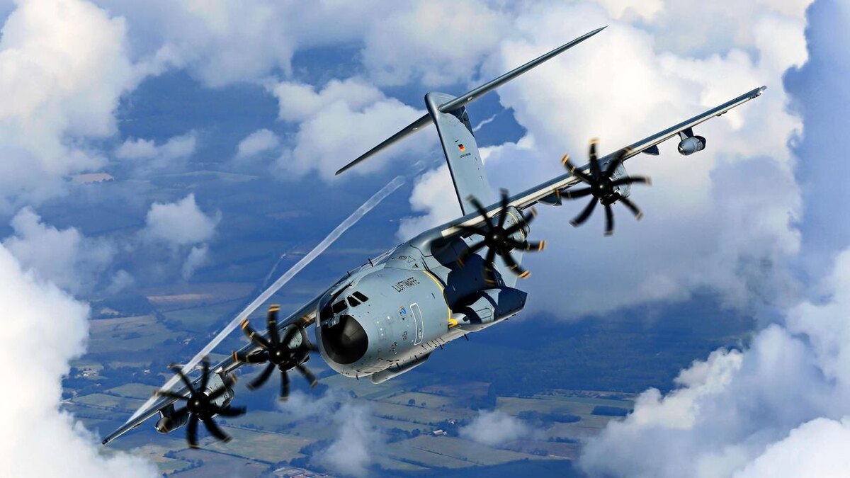 Германия установит израильские лазерные  системы защиты от ЗРК DIRCM на свои военно-транспортные самолёты A400M