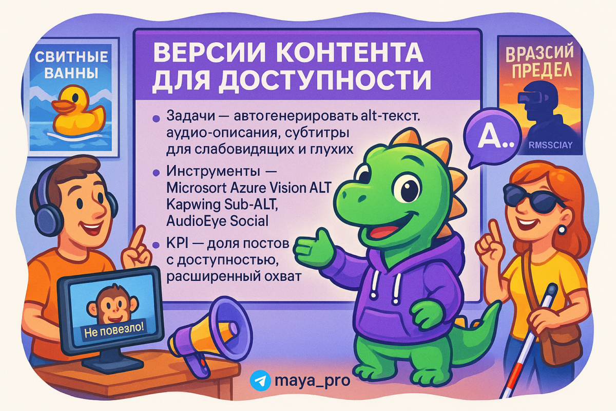    Продвинутые лайфхаки по созданию доступного контента: автоматизация, инклюзивность и уникальные инструменты для роста вашей аудитории Артур Хорошев