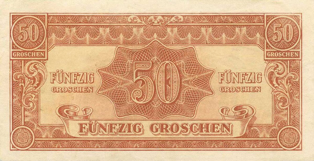 50 грошей 1944 год (аверс)