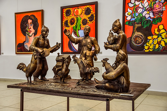 Церетели и другие. В Выставочном зале Твери открыты персональные выставки