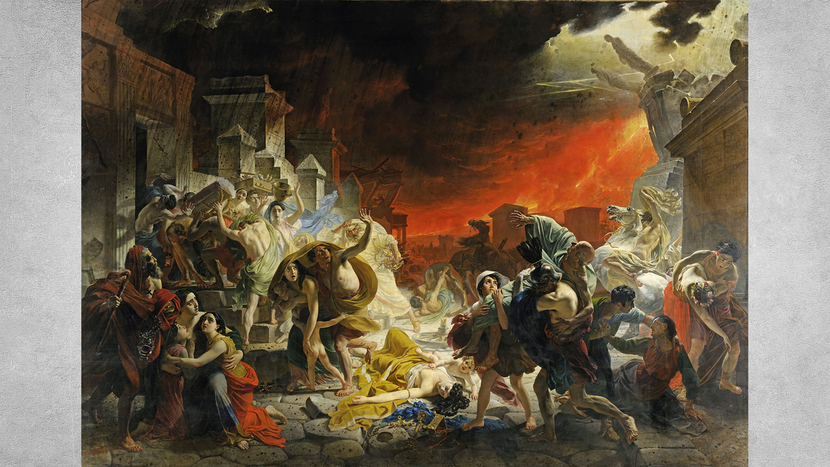 Карл Павлович Брюллов - Последний день Помпеи, 1830-е , 465.5×651 см Источник: https://clck.ru/3MYz86