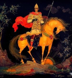 Из свободных источников. Палех. 1963