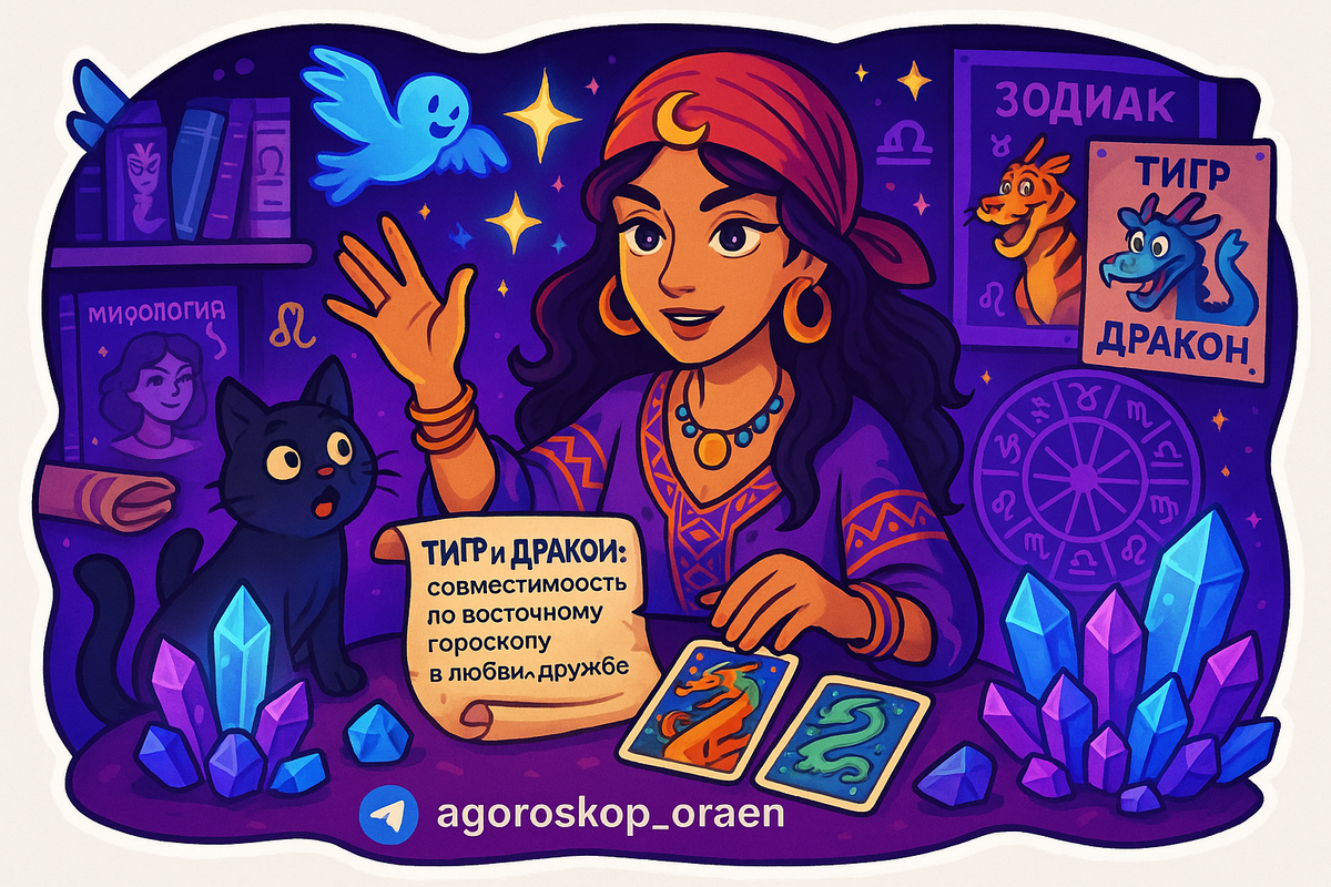    Тигр и Дракон в восточном гороскопе: как совместимость этих знаков меняет судьбы и раскрывает тайны отношений Мария