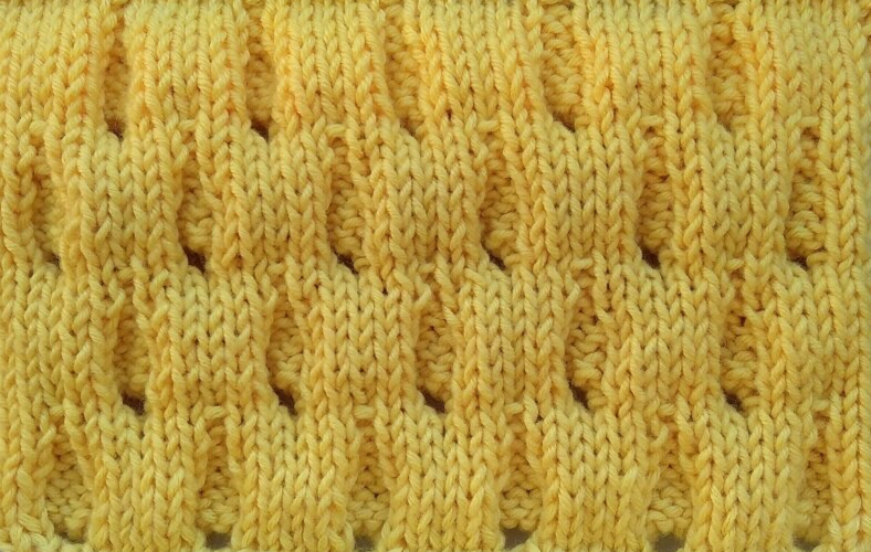 Изнаночная сторона узора