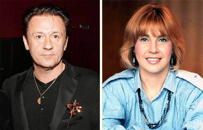 Олег Меньшиков и Татьяна Догилева
