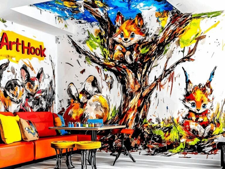    Художественная роспись стен в детской комнате на заказ: создайте уникальный мир для вашего ребенка, где оживают мечты и фантазии Art-Hook.Ru