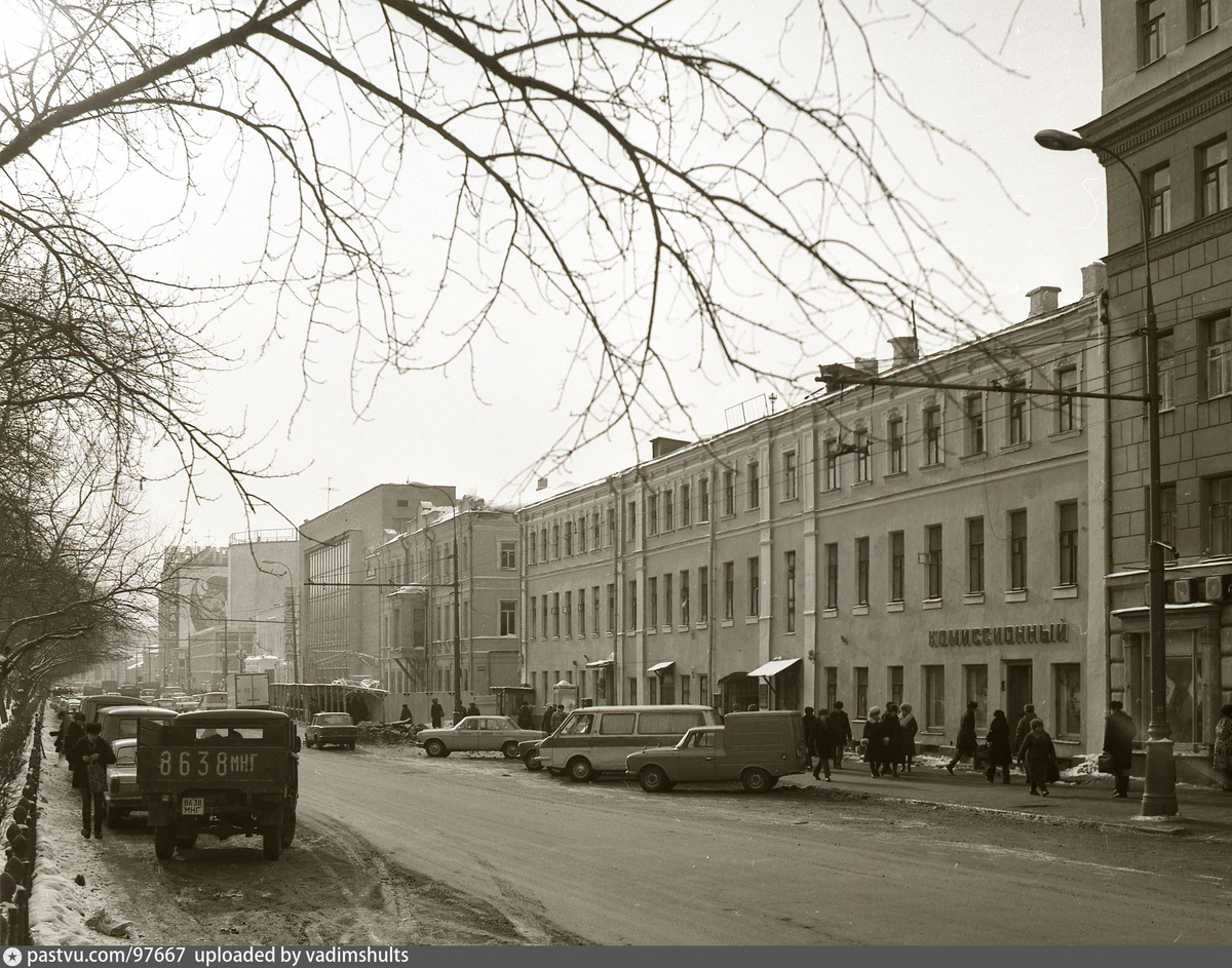 Цветной бульвар, 1986 г. Автор Вадим Шульц.