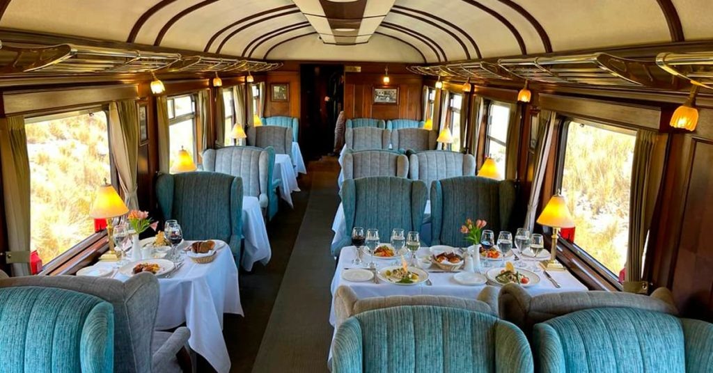Вагон-ресторан PeruRail