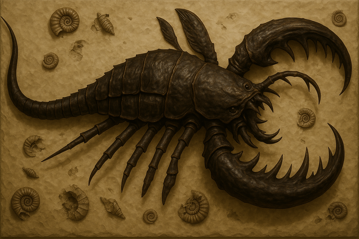 Ракоскорпион 400 млн. лет до н.э.