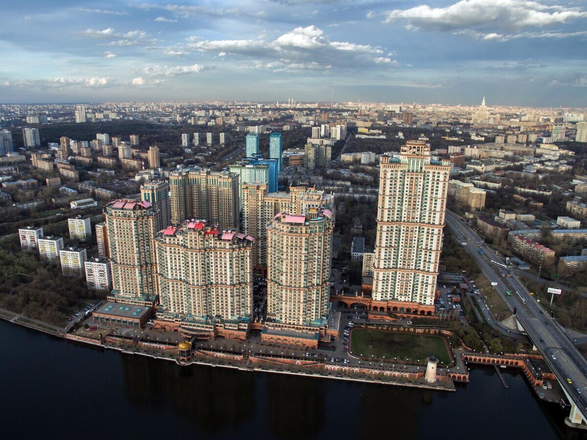    Жилой комплекс "Алые Паруса" в Москве© РИА Новости . Максим Блинов