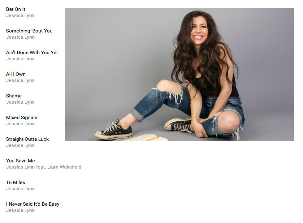 Трек-лист альбома.