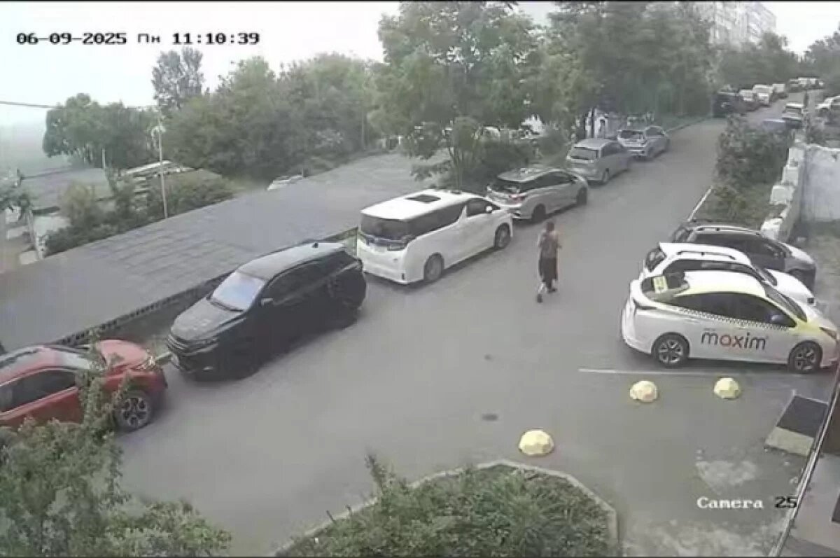    Во Владивостоке задержали мужчину, который ударил прохожего ногой в спину