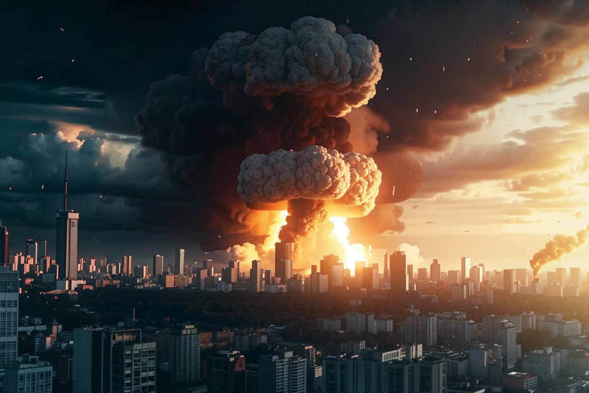 Поджигатели войны из политической элиты беспечно подогревают страх и напряженность между ядерными державами, заявила Габбард.  Фото: Изображение сгенерировано нейросетью Kandinsky 3.1