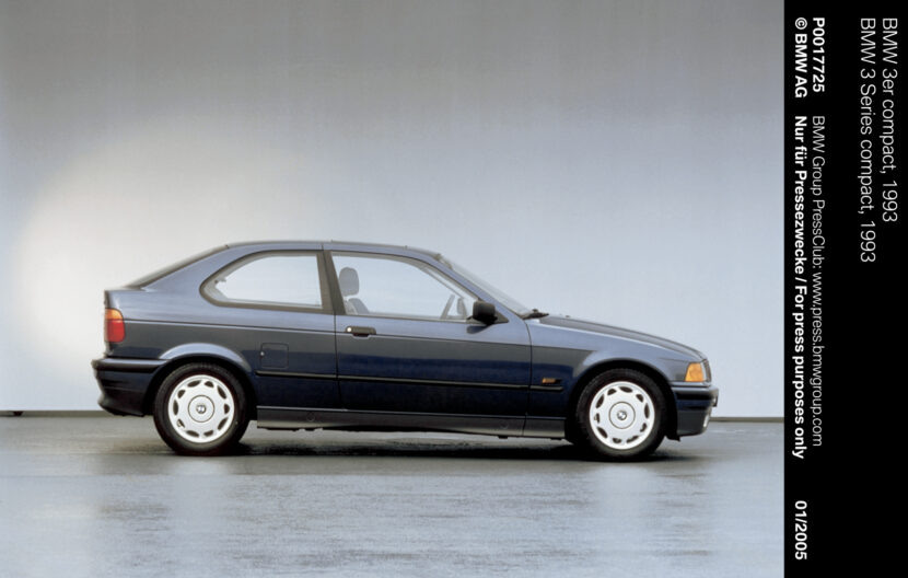 BMW E36 3 Series Compact: Символ Эпохи Хэтчбеков
