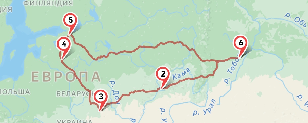 Наш маршрут.