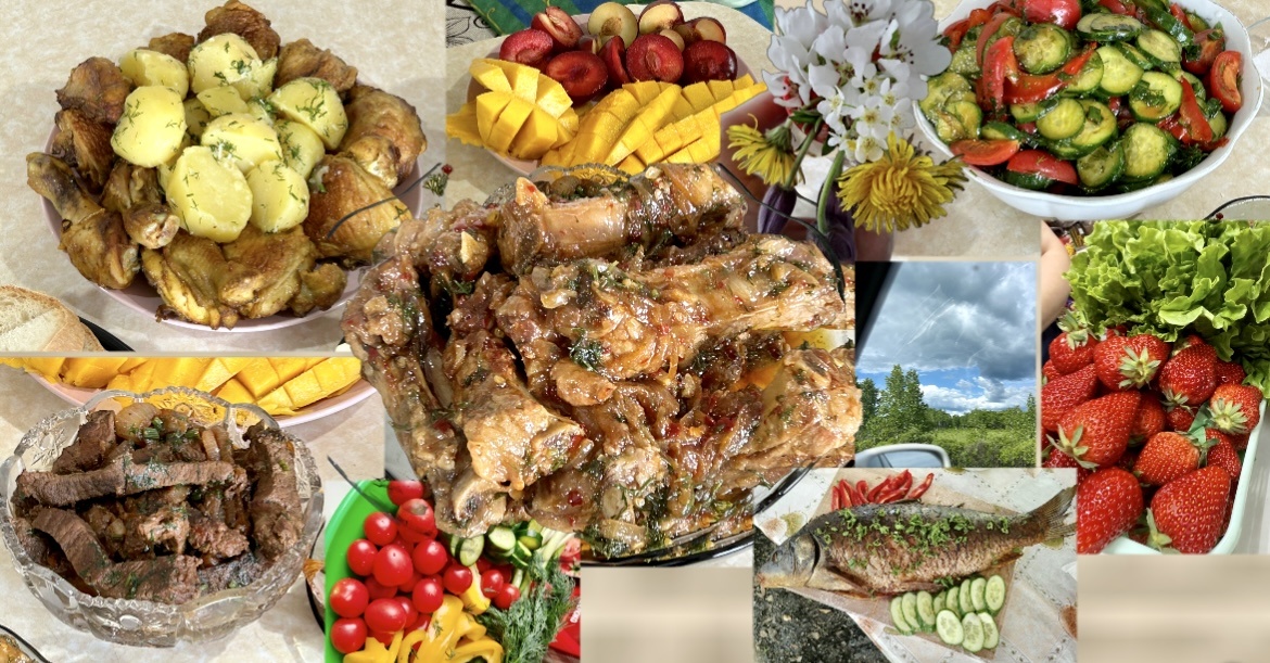 Сходили в гости к невестке и обалденно поУЖИНАЛИ😁. У неё так, каждый выходной как маленький праздник: рассказываю, что готовила